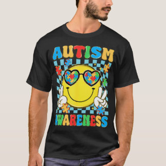 Autism Awareness Autistic Puzzle Accept T-shirt