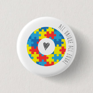 Autism Awareness Badge (small) Ronde Button 3,2 Cm