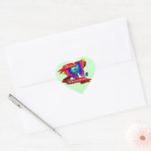 Autism Awareness Banner Hart Sticker (Envelop)