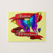 Autism Awareness Banner Legpuzzel (Horizontaal)