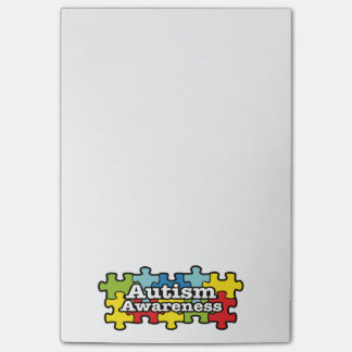 Autism Awareness Banner Post-it® Notes