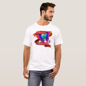 Autism Awareness Banner T-shirt (Voorkant volledig)