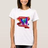 Autism Awareness Banner T-shirt (Voorkant)