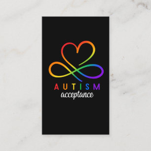 Autism Awareness Boys Girls Autistic Kinder Visitekaartje