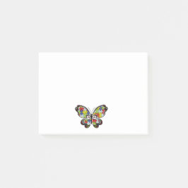 Autism Awareness Butterfly Post-it® Notes