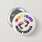 Autism Awareness Button (Voorkant /achterkant)