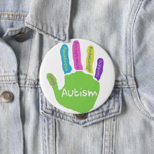 Autism Awareness Button (In situ)