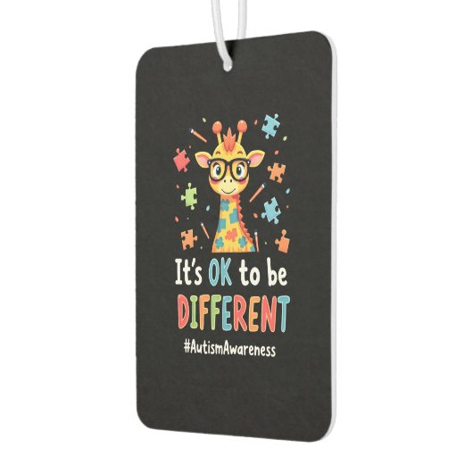 Autism Awareness Cute Giraffe Animal Its Ok To Be Luchtverfrisser (Links)