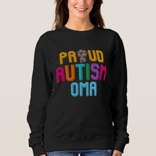 Autism Awareness Day Matching Family Proud Autism Trui (Voorkant)