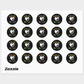 Autism Awareness Design Gift ander niet minder voo Ronde Sticker (Vel)