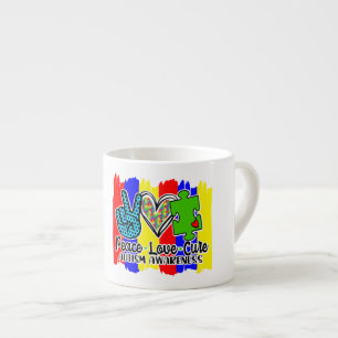 Autism Awareness-Espresso Mok