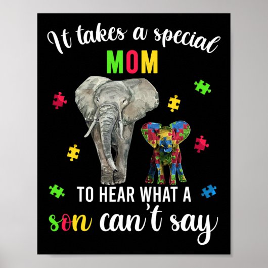 Autism Awareness Family Support Poster (Voorkant)