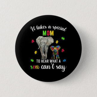 Autism Awareness Family Support Ronde Button 5,7 Cm