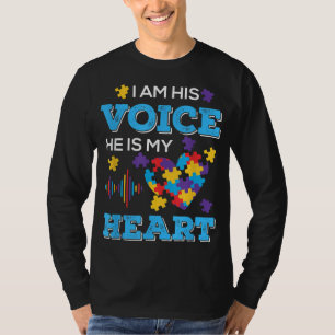 Autism Awareness geeft autisme Mam for Woman T-shirt