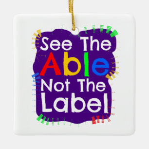 Autism Awareness Giften Keramisch Ornament