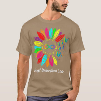 Autism Awareness Infinity Accepteren Begrip van Lo T-shirt