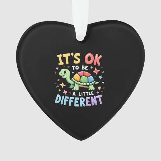 Autism Awareness It's Ok To Be A Little Different (devant)