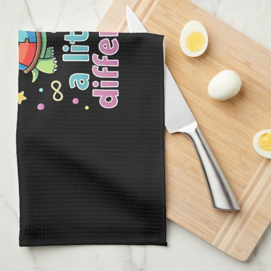 Autism Awareness It's Ok To Be A Little Different Theedoek (Quarter Fold)