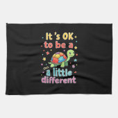 Autism Awareness It's Ok To Be A Little Different Theedoek (Horizontaal)