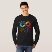 Autism Awareness Its Ok To Be Different Acceptance T-shirt (Voorkant volledig)
