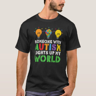 Autism Awareness Maand Autistic Family Lucky Graph T-shirt
