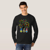 Autism Awareness Maandag April Autistic Acceptatio T-shirt (Voorkant volledig)