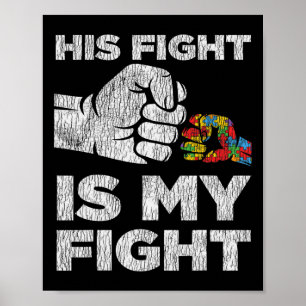 Autism Awareness Mam Dad Parents Autistic Kinder A Poster