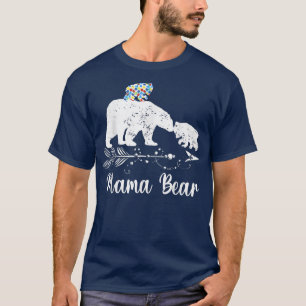 Autism Awareness Mama Beer Ma Support Autistic Au T-shirt