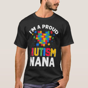 Autism Awareness Matching Family I be a Proud Auti T-shirt