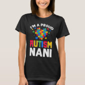 Autism Awareness Matching Family I'm a Proud Autis T-shirt (Voorkant)