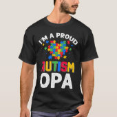 Autism Awareness Matching Family I'm a Proud Autis T-shirt (Voorkant)