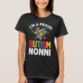 Autism Awareness Matching Family I'm a Proud Autis T-shirt (Voorkant)