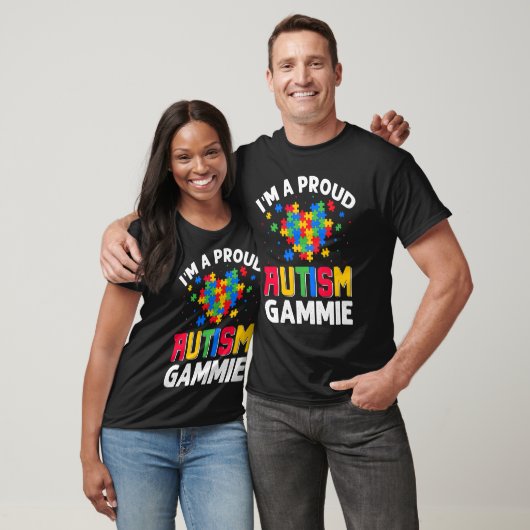 Autism Awareness Matching Family I'm a Proud Autis T-shirt (Unisex)