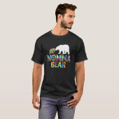 Autism Awareness Momma Beer Puzzle Support Autisti T-shirt (Voorkant volledig)