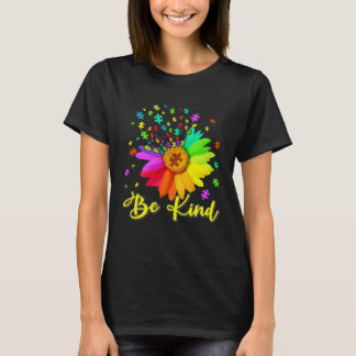 Autism Awareness Month Be Kind Cute Men Women Kids T-shirt