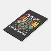 Autism awareness post-it® notes (Schuin)