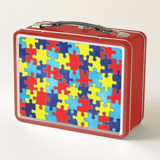 Autism Awareness-Puzzle door Shirley Taylor (Achterkant)