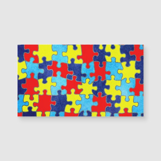 Autism Awareness-Puzzle door Shirley Taylor (Voorkant)