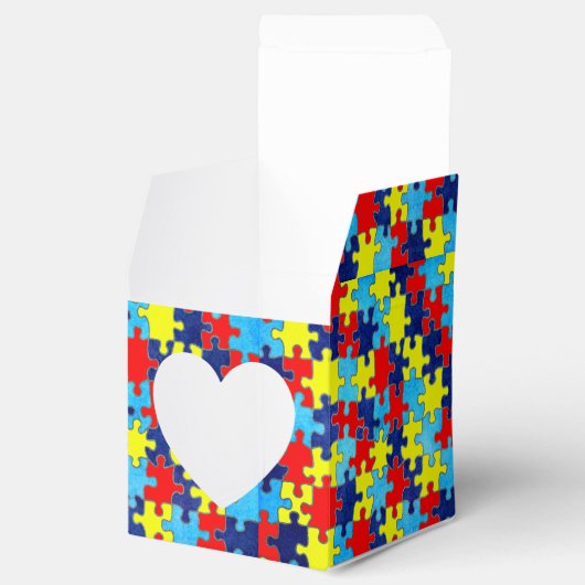 Autism Awareness-Puzzle door Shirley Taylor Bedankdoosjes (Geopend)