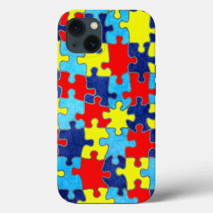 Autism Awareness-Puzzle door Shirley Taylor iPhone 13 Hoesje