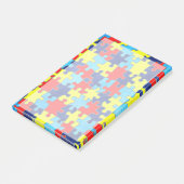 Autism Awareness-Puzzle door Shirley Taylor Post-it® Notes (Schuin)