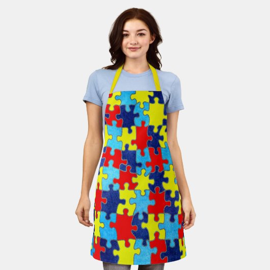 Autism Awareness-Puzzle door Shirley Taylor Schort (Gedragen)