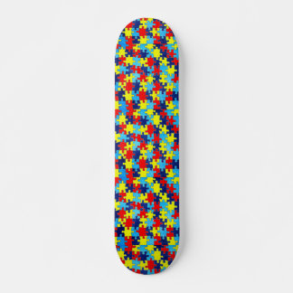 Autism Awareness-Puzzle door Shirley Taylor Skateboard