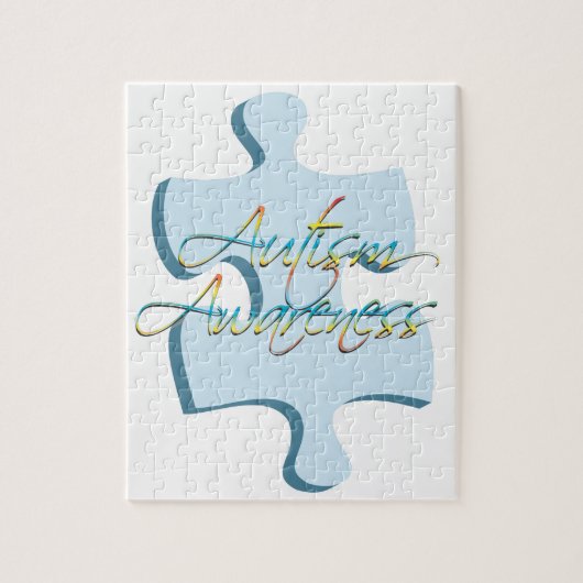 Autism Awareness Puzzle Piece Puzzle Legpuzzel (Verticaal)