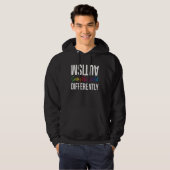 Autism Awareness See the World Differently Hoodie (Voorkant volledig)
