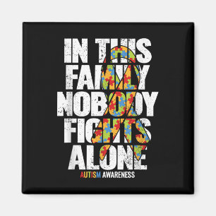 Autism Awareness Shirt Family Support Ma Autism A Magneet