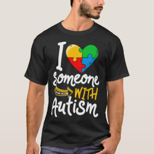 Autism Awareness Sister in law I love Iemand with T-shirt