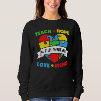 Autism Awareness Support Autism Kinder for mam Dad Trui