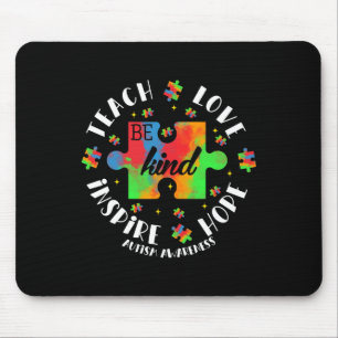 Autism Awareness Teacher Puzzle Teach Hope Love Muismat