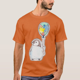 Autism Ballon Penguin T-shirt